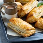 Veg puff filled with a medley of spiced potato and…