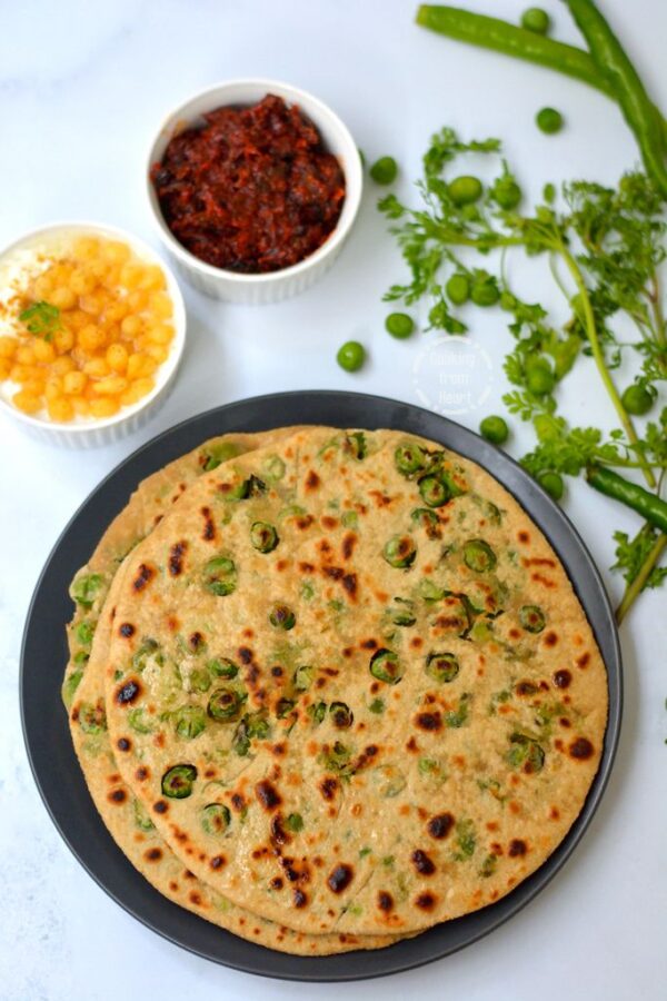Matar Paratha