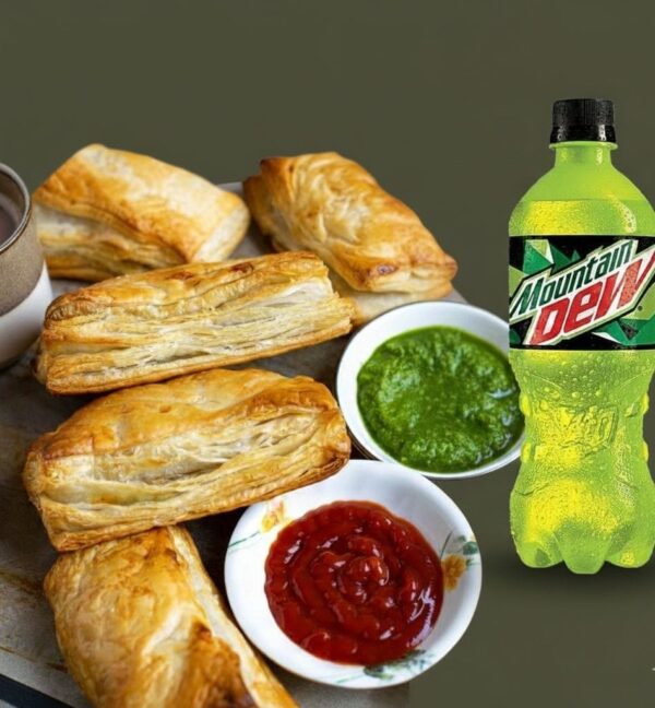 Spacial Combo (Masala Patties with mountain dew combo Spacial )