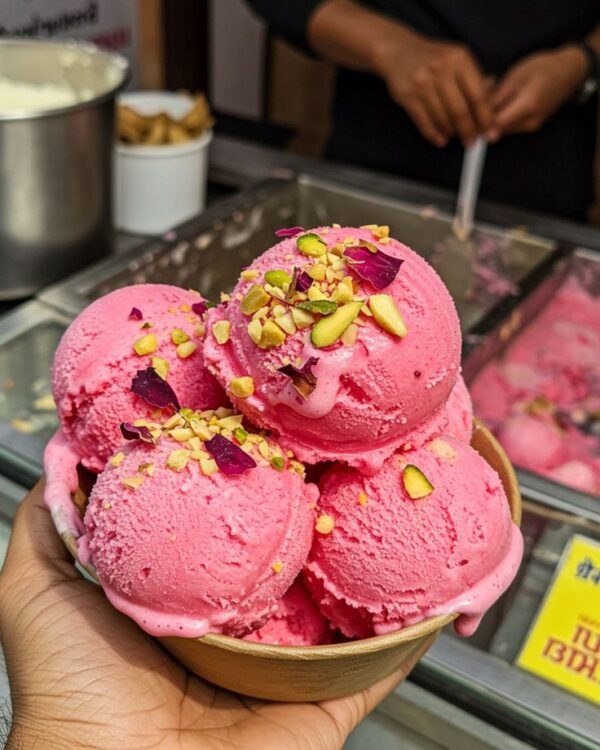 शाही गुलाब आइसक्रीम (100ml)